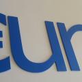 Enseigne pvc euro