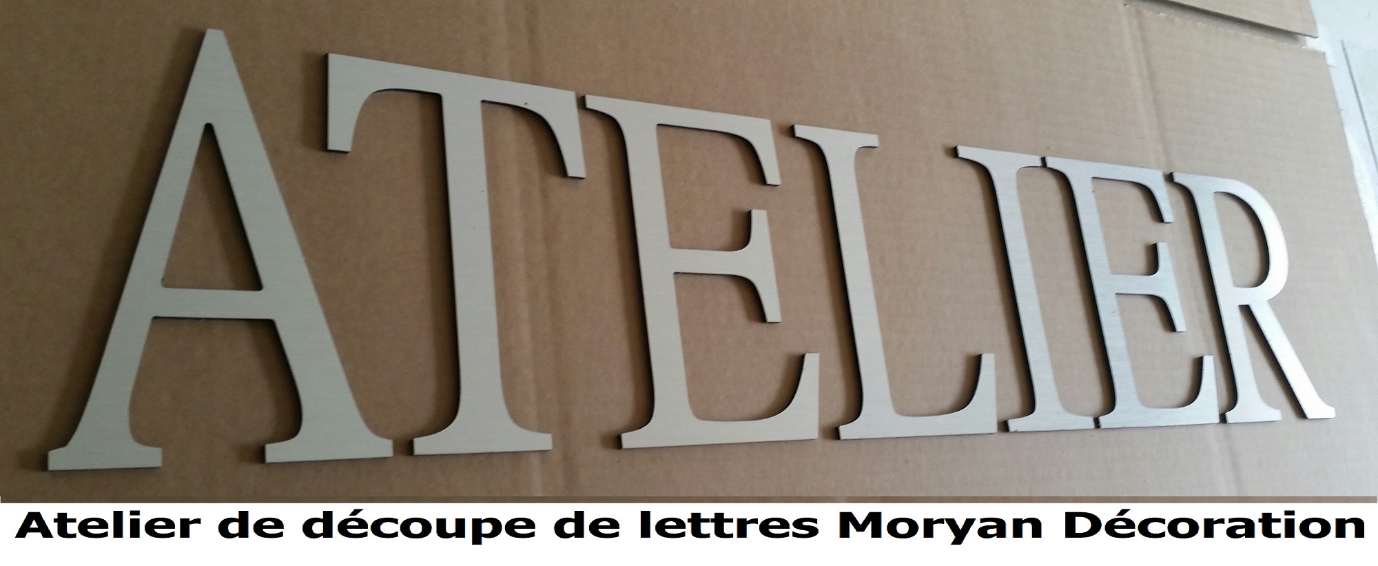 Lettre deco ATELIER 1