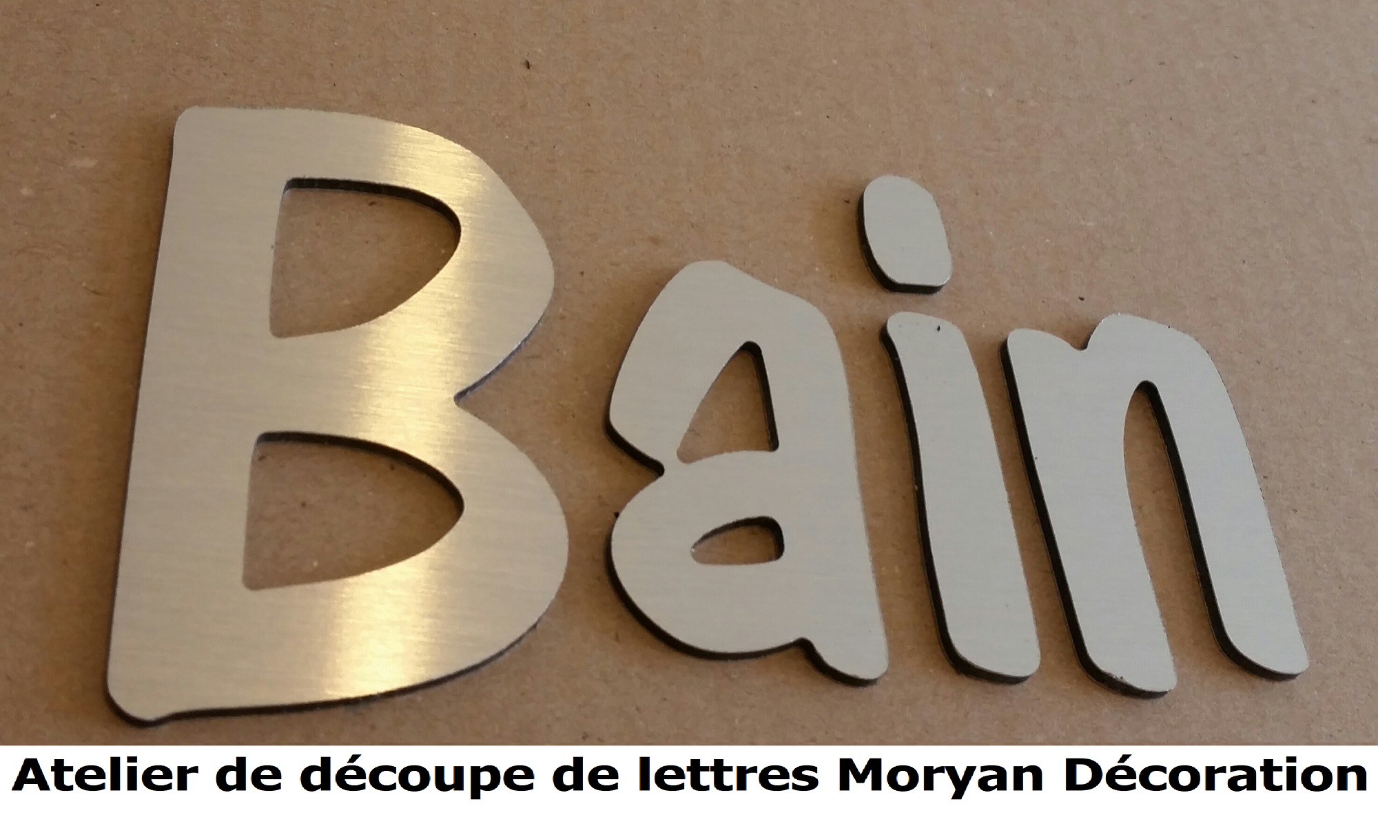 Lettre deco BAIN 1