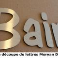 Lettre deco BAIN 1