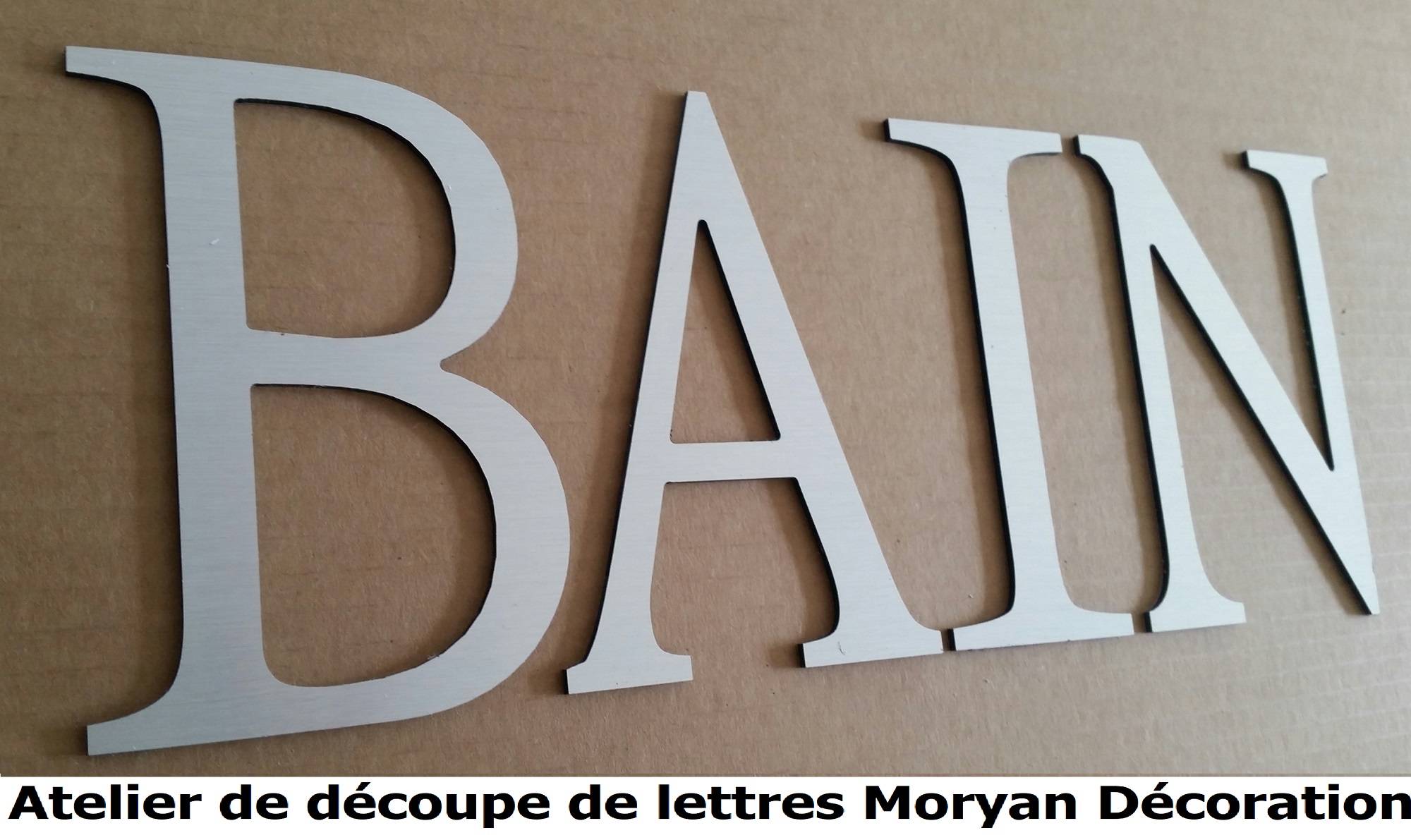 Lettre deco BAIN 2