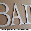 Lettre deco BAIN 2