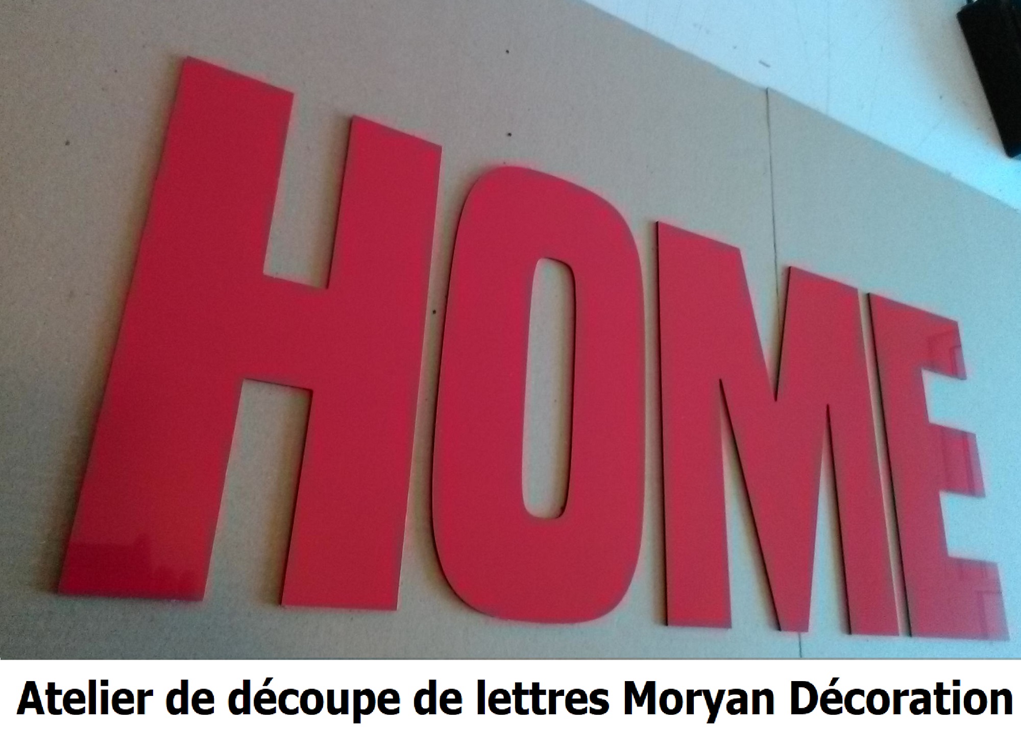 Lettre deco HOME 4