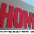 Lettre deco HOME 4