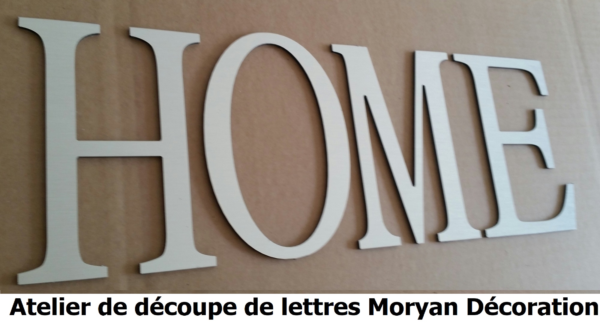 Lettre deco HOME