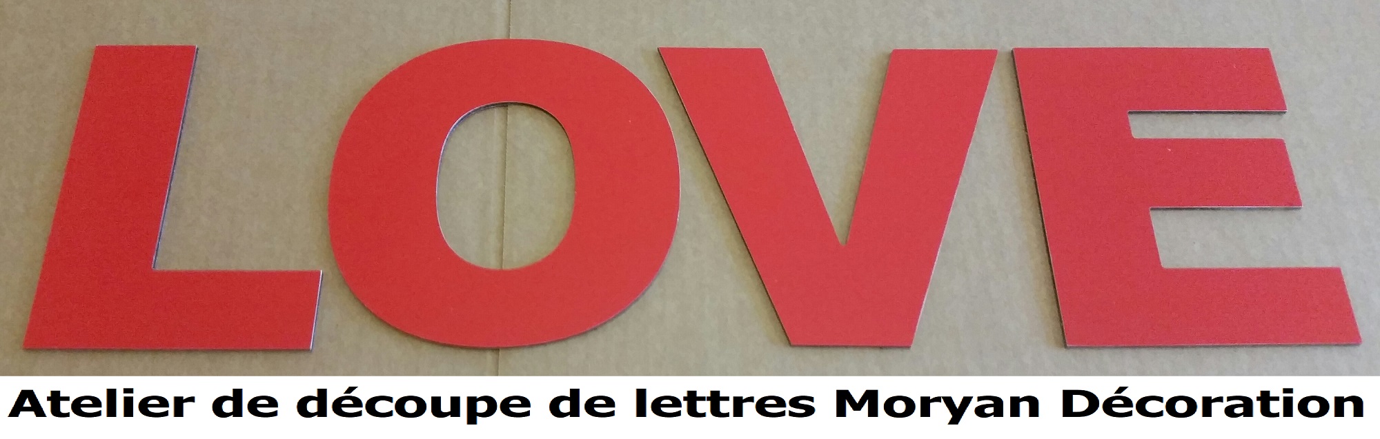 Lettre deco LOVE