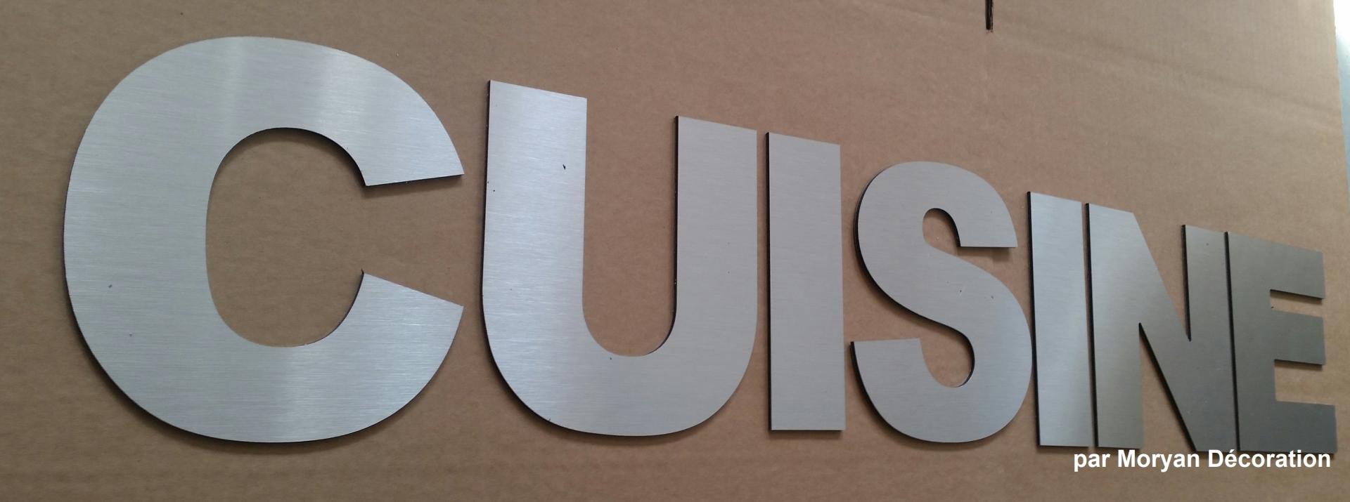 Lettre decorative CUISINE
