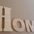Lettre en bois home