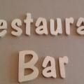 Lettre en bois restaurant