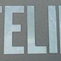 Lettre en zinc ATELIER 1