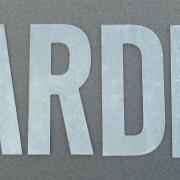 Lettre en zinc JARDIN 1