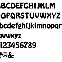 Alphabet harlequin 2