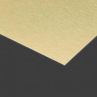 Dibond metal brosse or