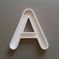 Lettre creuse arail rounded