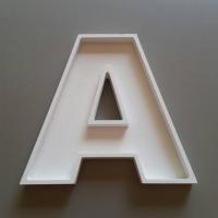 Lettre creuse arial black 1