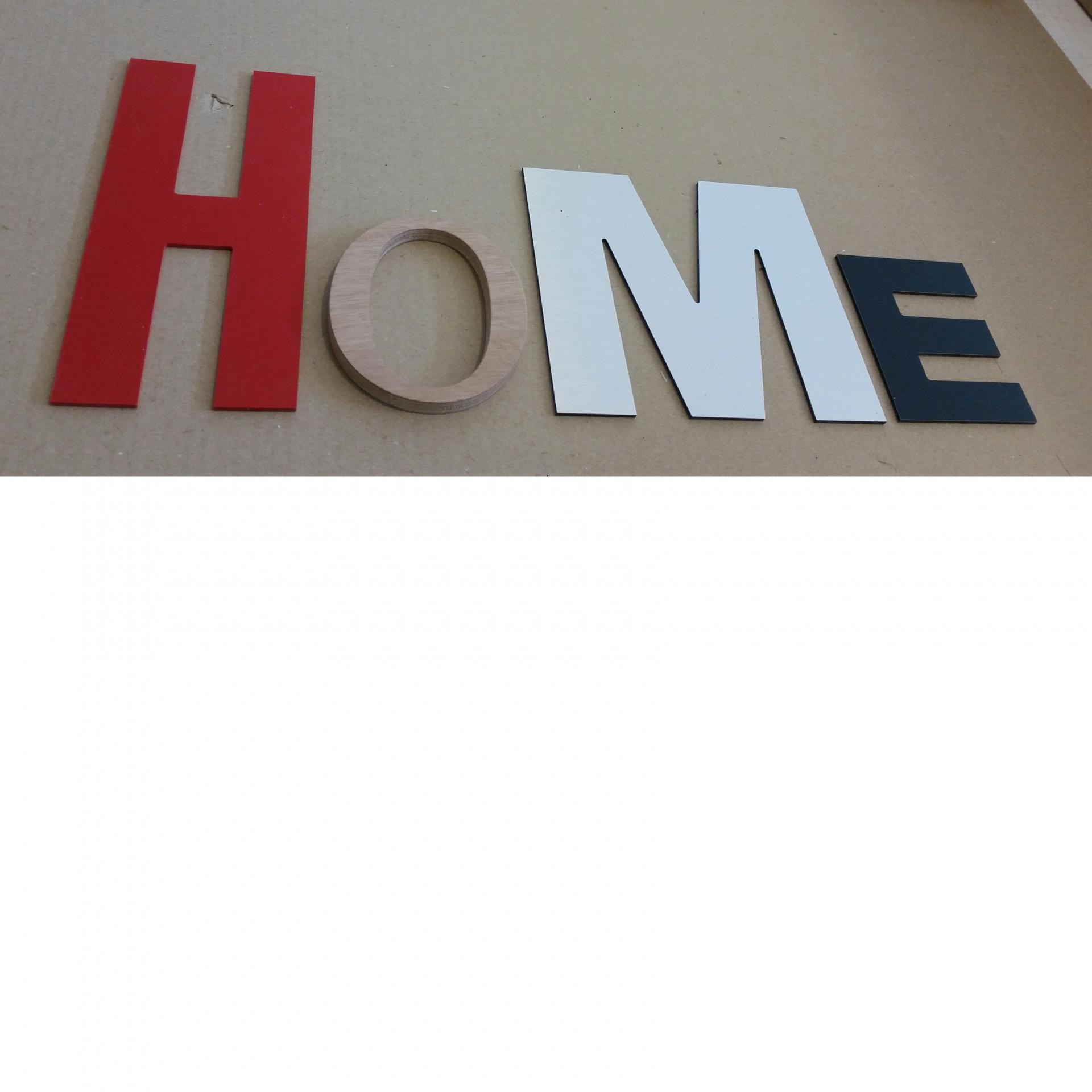 Lettre decorative home lot 9