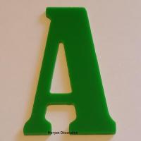 Lettre decorative plexi bernard condensed