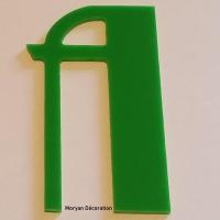 Lettre decorative plexi betty