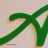 Lettre decorative plexi lombriz