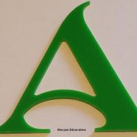 Lettre decorative plexi shangri la