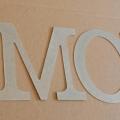 Lettre decorative zinc amour 3