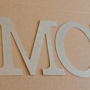 Lettre decorative zinc amour 3