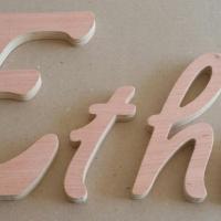 Lettre en bois ethan