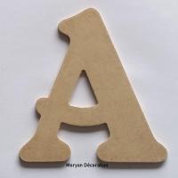 Lettre en bois mdf a peindre belshaw