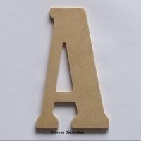 Lettre en bois mdf a peindre bernard condensed