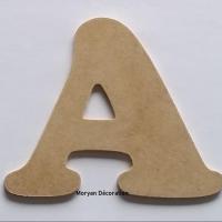 Lettre en bois mdf a peindre cooper black 1