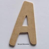 Lettre en bois mdf a peindre dom casual