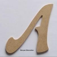 Lettre en bois mdf a peindre felipe