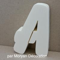 Lettre en polystyrene balloon 1