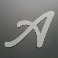 Lettre en zinc lombriz