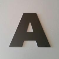 Lettre metal arial black 1