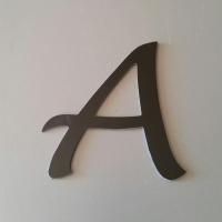 Lettre metal lucida handwriting 1