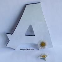 Lettre miroir decorative murale cancun