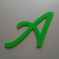 Lettre plexi lombriz