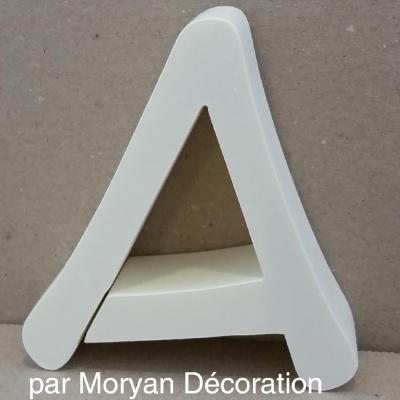 Lettre polystyrene decorative murale anime ace