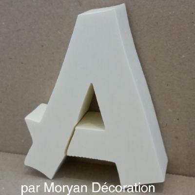 Lettre polystyrene decorative murale cancun