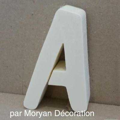 Lettre polystyrene decorative murale dom casual