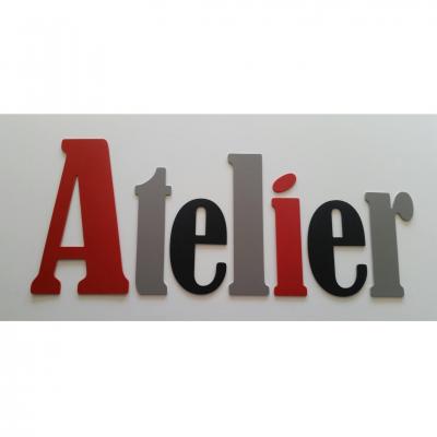 Lettres decoratives atelier 2